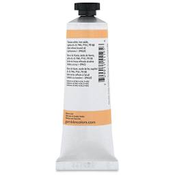 Gamblin Artist's Oil Color - Naples Orange, 37 ml tube back