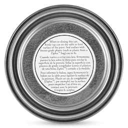 Gamblin Artist's Oil Color - Naples Orange, 8 oz Can lid