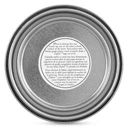 Gamblin Artist's Oil Color - Naples Orange, 16 oz Can lid