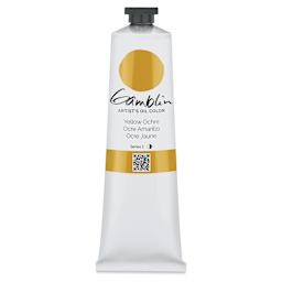 Gamblin Artist's Oil Color - Yellow Ochre, 150 ml tube