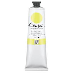 Gamblin Artist's Oil Color - Radiant Lemon, 150 ml tube