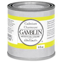 Gamblin Artist's Oil Color - Cadmium Chartreuse, 8 oz can