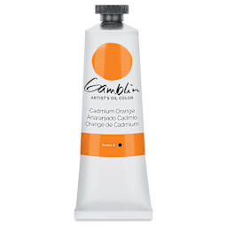 Gamblin Artist's Oil Color - Cadmium Orange, 37 ml tube