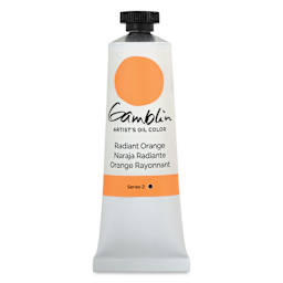 Gamblin Artist's Oil Color - Radiant Orange, 37 ml tube