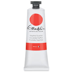 Gamblin Artist's Oil Color - Naphthol Scarlet, 37 ml tube