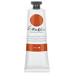 Gamblin Artist's Oil Color - Transparent Earth Orange, 37 ml tube