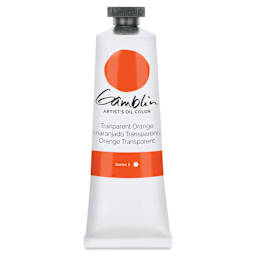 Gamblin Artist's Oil Color - Transparent Orange, 37 ml tube