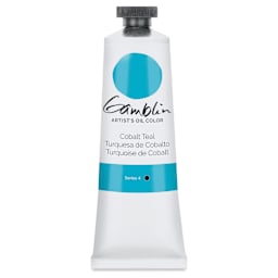 Gamblin Artist's Oil Color - Cobalt Teal, 37 ml tube