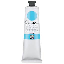 Gamblin Artist's Oil Color - Radiant Turquoise, 150 ml tube
