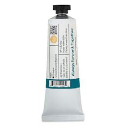 Back of Gamblin Artist's Oil Color - Cobalt Turquoise, 37 ml tube