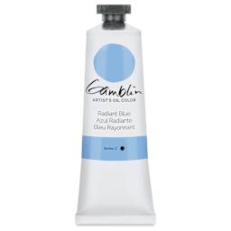Gamblin Artist's Oil Color - Radiant Blue, 37 ml tube
