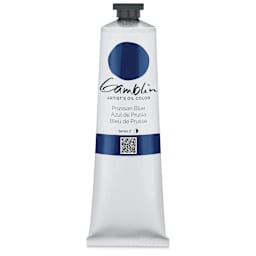 Gamblin Artist's Oil Color - Prussian Blue, 150 ml tube