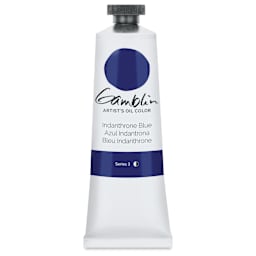 Gamblin Artist's Oil Color - Indanthrone Blue, 37 ml tube
