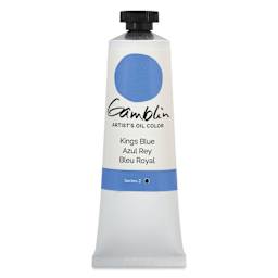Gamblin Artist's Oil Color - Kings Blue, 37 ml tube