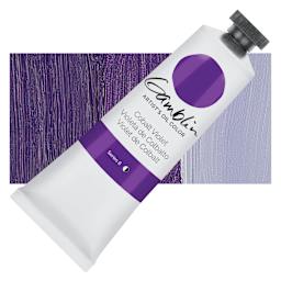 Gamblin Artist's Oil Color - Cobalt Violet, 37 ml tube and swatch
