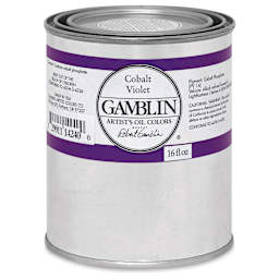 Gamblin Artist's Oil Color - Cobalt Violet, 16 oz Can