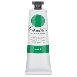 Gamblin Artist's Oil Color - Emerald Green, 150 ml tube