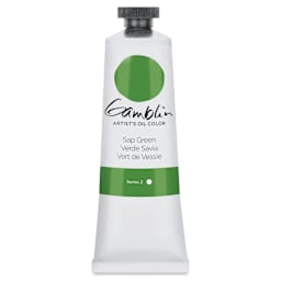 Gamblin Artist's Oil Color - Sap Green, 37 ml tube