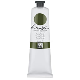 Gamblin Artist's Oil Color - Terre Verte, 150 ml tube