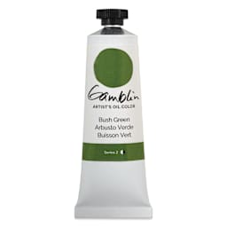 Gamblin Artist's Oil Color - Bush Green, 37 ml tube