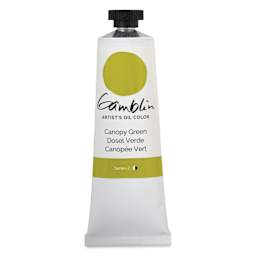 Gamblin Artist's Oil Color - Canopy Green, 37 ml tube