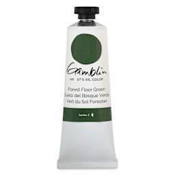 Gamblin Artist's Oil Color - Forest Floor Green, 37 ml tube