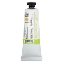 Back of Gamblin Artist's Oil Color - Radiant Warm Green, 37 ml tube