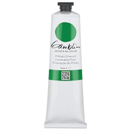 Gamblin Artist's Oil Color - Phthalo Emerald, 150 ml tube