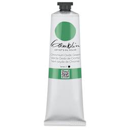 Gamblin Artist's Oil Color - Chromium Oxide Green, 150 ml tube