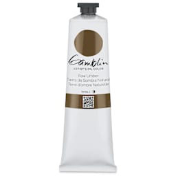 Gamblin Artist's Oil Color - Raw Umber, 150 ml tube