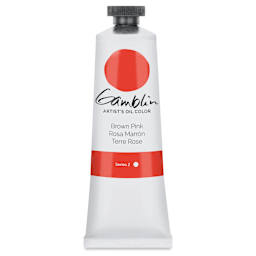 Gamblin Artist's Oil Color - Brown Pink, 37 ml tube