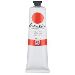 Gamblin Artist's Oil Color - Brown Pink, 150 ml tube