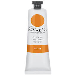 Gamblin Artist's Oil Color - Gold Ochre, 37 ml tube