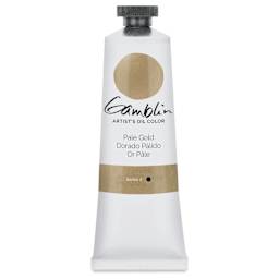 Gamblin Artist's Oil Color - Pale Gold, 37 ml tube