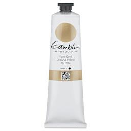Gamblin Artist's Oil Color - Pale Gold, 150 ml tube