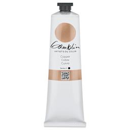Gamblin Artist's Oil Color - Copper, 150 ml tube