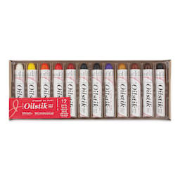 Richeson Shiva Student OilStiks - Assorted Colors, Set of 12