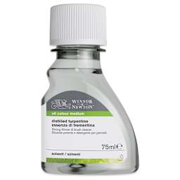 Winsor & Newton Distilled Turpentine - 75 ml bottle