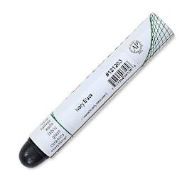 Shiva Oilstik Oil Paint - Ivory Black, Regular (Back)