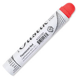 Shiva Oilstik Oil Paint - Fluorescent Red, 37 ml (Back)