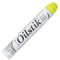 Shiva Oilstik Oil Paint - Fluorescent Yellow, 37 ml (Front)