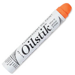 Shiva Oilstik Oil Paint - Fluorescent Orange, 37 ml (Front)