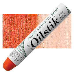 Shiva Oilstik Oil Paint - Azo Orange oilstik and swatch