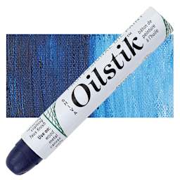 Shiva Oilstik Oil Paint - Phthalo Blue oilstik and swatch