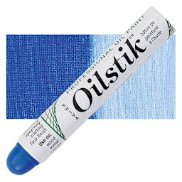 Shiva Oilstik Oil Paint - Cobalt Blue Hue oilstik and swatch