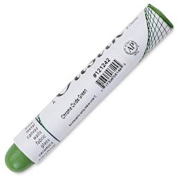 Shiva Oilstik Oil Paint - Chromium Oxide Green, Regular (Back)