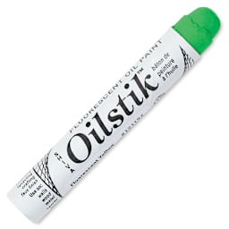 Shiva Oilstik Oil Paint - Fluorescent Green, 37 ml (Front)