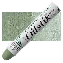 Shiva Oilstik Oil Paint - Celadon Green oilstik and swatch