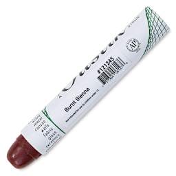 Shiva Oilstik Oil Paint - Burnt Sienna, Regular (Back)