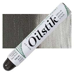 Shiva Oilstik Oil Paint - Raw Umber oilstik and swatch